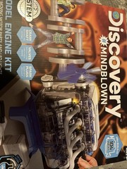 Discovery #MINDBLOWN Model Engine Building Kit, DIY 4-Cylinder Combustion Engine