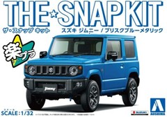 Aoshima 1/32 The Snap Kit Suzuki Jimny Color Coded Model Kit from Japan 1756