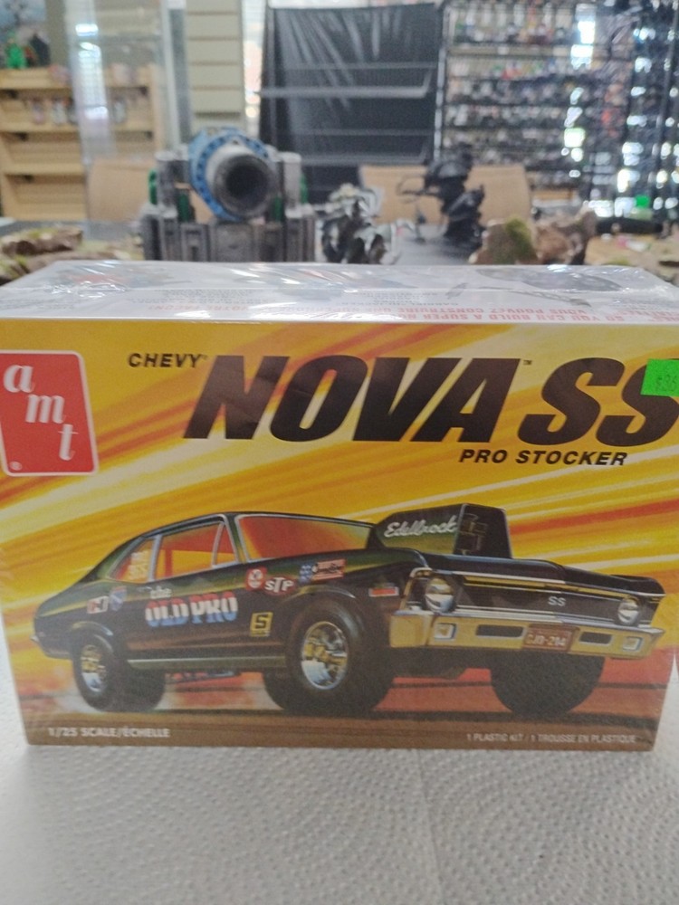 AMT 1:25 Chevy Nova SS Pro Stocker Model Kit 1142/M/12 – New/Sealed