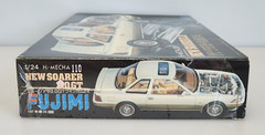 Fujimi Hi-Mecha 110 New Soarer 3.0 GT Twin-Cam 24 1/24 Model Kit HM-110, Started