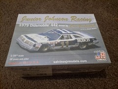 Salvinos JR Models Junior Johnson Racing ’79 Oldsmobile 442 Model Kit
