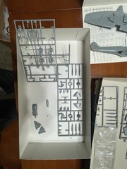 Spitfire Mk.VI – Hasegawa 1/48 Scale – Assembly Started Aircraft Kit#09107
