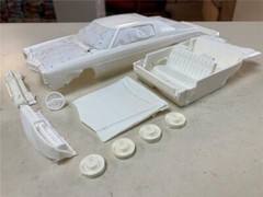Vics Resins 1972 Chevrolet 1/25 resin body