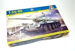 ITALERI Military Model 1/35 T34/85 Zadov 183 Mod.44 Tank 6545 T6545