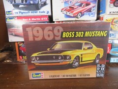 Revell 1969 Boss 302 Ford Mustang Sealed 1/25