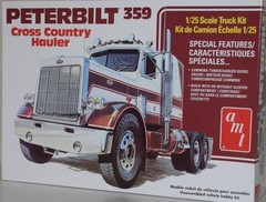AMT PETERBILT 359 X-COUNTRY HAULER 1477M ⭐PARTS⭐ AMBER LENS PACKAGE 1:25