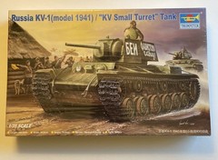 Trumpeter 00356 1/35 Russian KV-1 “small turret” Tank Model 1941 Factory Sealed