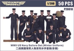 Triumph model P2006-P20014 1/200 US Navy Character Series