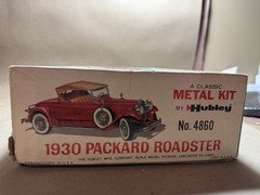VTG Hubley 1930 Packard Roadster No. 4860