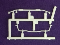 2021 Dodge Charger Hellcat STEERING RACK & SWAY BAR from 1:25 AMT Model Kit