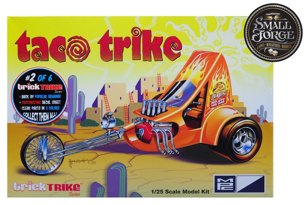 MPC893 Taco Trike, Trick Trike Series. Scale 1:25 NEW
