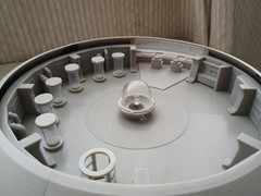 Lost in the Space Jupiter 2 polaris 8 inches model with lights and open gates