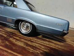 AMT 1964 PONTIAC LeMANS HardTop Yorktown Blue Dealer Promo Model Car