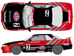 SHUNKO Decal Sheet 1:24 Scale STP Nissan Skyline GT-R Gr.A JTC ’91 #SHK-D469