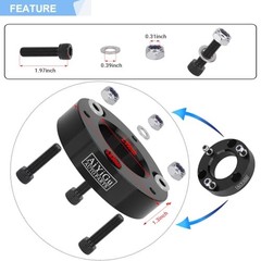 2 Inches Front Leveling Lift Kit Compatible with 2007-2024 Chevy Silverado