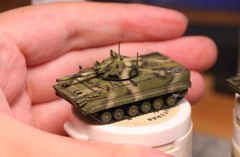 Custom 1/144 Scale WWII Tank Model – Hand-Painted, Personalized Military Collect
