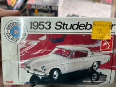 AMT t396 1953 Studebaker Starliner Modern classic vintage KIT 1/25 McM FS