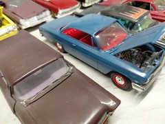 Model Junkyard/parts Plastic Muscle Car Lot Of 18 Ford,chevy,62,63,64,56,58 Che