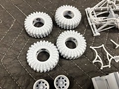 resin 3d printed 1/25 Scale Rock Buggy Kit 46 Inch Tires Blown Hemi Full Cage