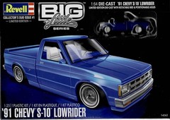 Revell 14562 ’91 Chevy S-10 1/25 Lowrider w/ 1/64 diecast model kit