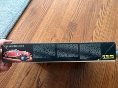 NEW IN BOX! Heller 1/24 Mercedes 500K Special Roadster Model Kit