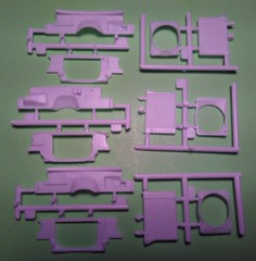 69 1969 NOVA SS 1/25 lot of 3 radiator fan shroud core support firewall junkyard