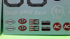 65 1965 Ford Fairlane 500 Modified Stocker 1/25 Waterslide Decal Sheet Slot Car
