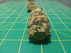 Africa Corps 1/72 1/87 ? Army Tank Trucks Built Model WW II German Tan Tracked