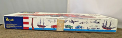 Revell 1:48 1956 Fruehauf Mobilgas White Gas Truck Sealed Model Kit #1420 A