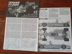 Tamiya 1/20 Ferrari F12000 FULL VIEW VERSION