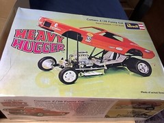 1/25 scale model car parts Camaro Z/28 Funny Car Custom Exhaust Header’s No Box