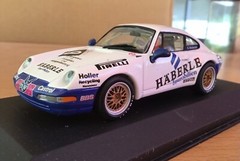 1/43 MINICHAMPS PORSCHE 911 ,（993) ADAC GT y.1994 , Haberle mint,++ !