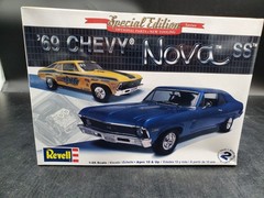 🔥😎Revell Special Edition ’69 Chevy Nova SS Model Kit 1:25 Skill 2 85-2098🔥😎