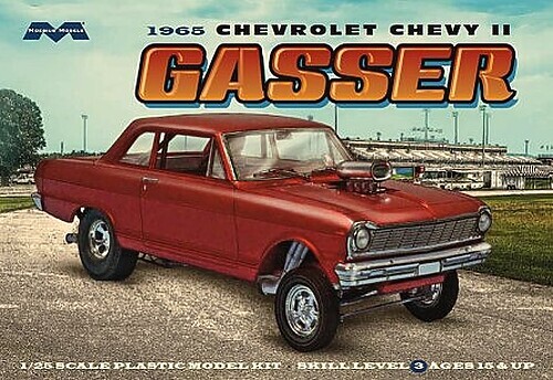 Moebius Chevy II Gasser – Plastic Model Car Kit – 1/25 Scale – #2324