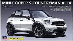 Hasegawa 1/24 Scale MINI COOPER S COUNTRYMAN ALL 4 Plastic Model Kit CD21