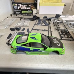 Revell 1/25 Model Kit Fast and the Furious Mitsubishi Eclipse Metal Body