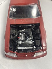 1:25 Scale 1990 FORD MUSTANG LX 5.0 DRAG CAR *PRE-BUILT REVELL MODEL*