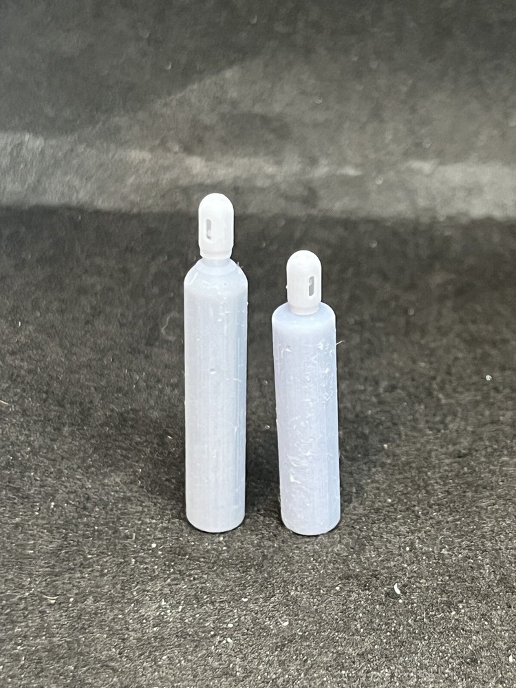 1/25 1/24 Scale 3d Resin Welding Tank Set (Ocygen And Acetylene)