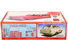 SKILL 3 MODEL KIT 1963 CHEVROLET II NOVA WAGON “COCA-COLA” 1/25 AMT AMT1353