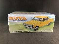 Moebius 1964 Chevrolet Chevy II Nova Super Sport Coupe 1:25 Scale Model Kit 2320