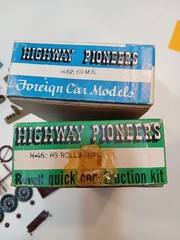 Revell Highway Pioneers Jaguar, Gowland 36 Cord, Rolls Royce Model Kit Parts Lot