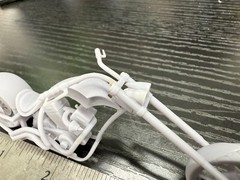 1/25 3d 12k Printed Custom Chopper Kit