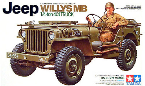 Tamiya 35219 1/35 US Jeep Willys MB 1/4 Ton 4×4 Truck