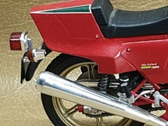 Tamiya 1:12 Scale Ducatil 900 Mike Hailwood Replica Model Kit # 14019 Assembled