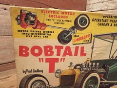 VINTAGE 1960’s Lindberg Bob Tail “T” Auto Model Kit – Large 1/8 Scale 690M:1100