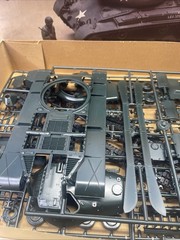 1/35 Italeri Testors 802 M47 Patton US German Italian France Tank Vintage Model