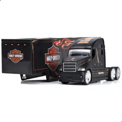 Toy Semi Truck Trailer 1:64 Diecast Metal Tractor Truck MAX.Present