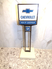 1970’s-1980’s Chevrolet Dealership Promo Model Desk Sign 1/25 scale