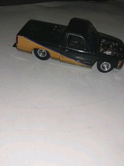 Custom Built Chevy C1500 Pro Street Pickup Model -Custom Painted And Detailed