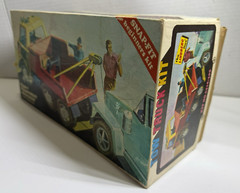 Vintage 1972 Lindberg Heavy Equipment Wrecker Tow Truck Kit w/ Original Box